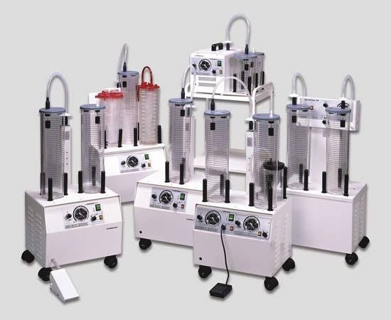 Electric surgical suction pump / on casters SUPERSUCTION 4T Series Alsa Apparecchi Medicali