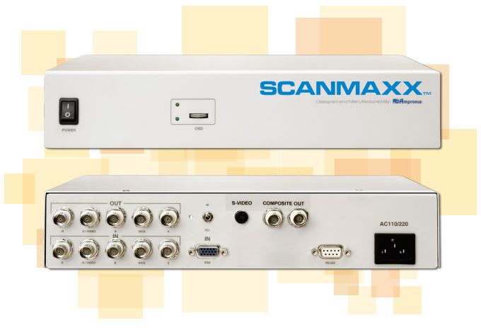 Ampronix Scanmaxx CS2165MP Autosync & Downscaling Medical Video Converter