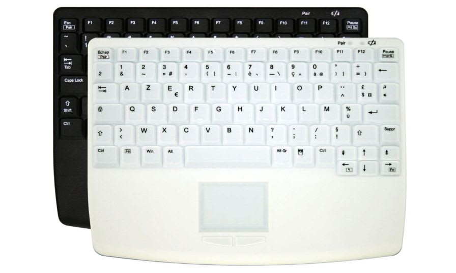 Washable medical keyboard / wireless / disinfectable / with touchpad AK-4450 Active Key