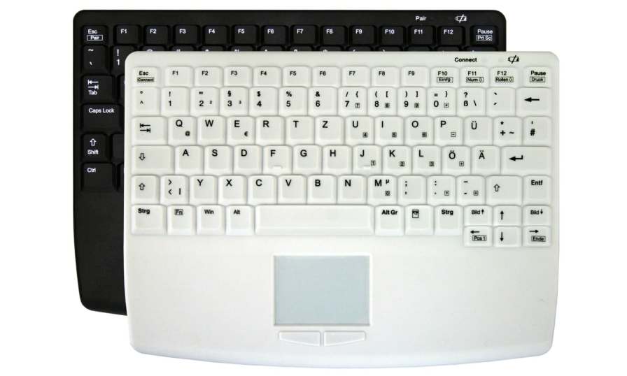 USB medical keyboard / washable / disinfectable / with touchpad AK-4450-GUV Active Key
