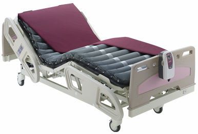 Anti-decubitus overlay mattress / for hospital beds / dynamic air / tube DOMUS 2 Apex Medical