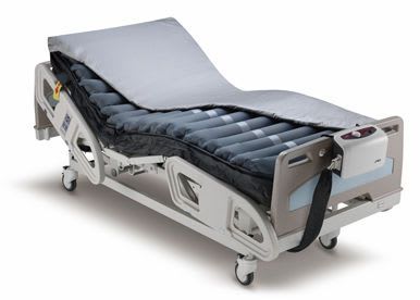 Hospital bed overlay mattress / anti-decubitus / dynamic air / tube DOMUS 3 Apex Medical