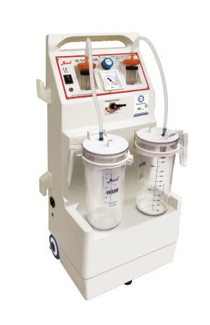 Electric surgical suction pump / on casters HI-VAC PLUSS 60 / 90 Anand Medicaids