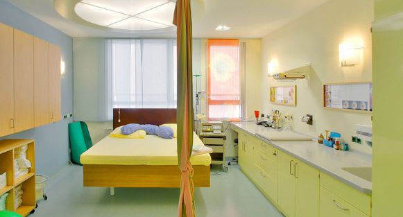 Maternity room / modular ALHO Systembau