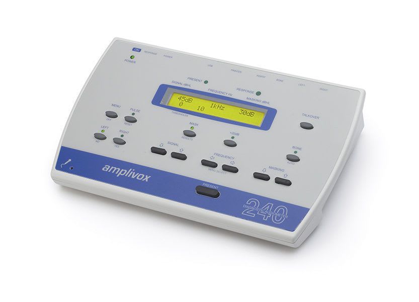 Diagnostic audiometer (audiometry) / audiometer / digital MODEL 240 Amplivox Ltd