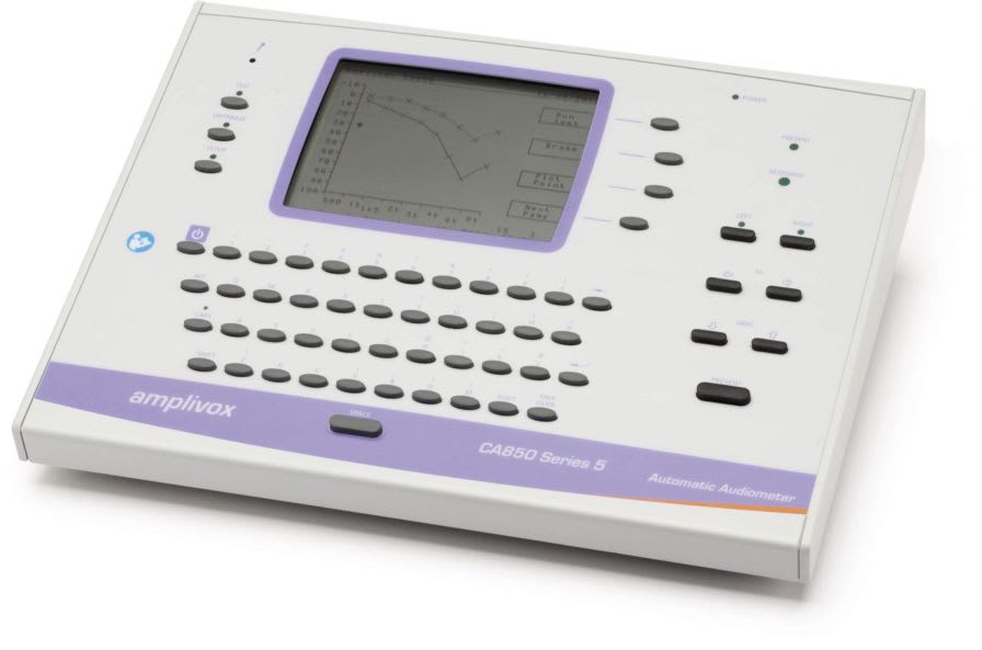 Screening audiometer (audiometry) / audiometer / digital CA850 SERIES 5 Amplivox Ltd