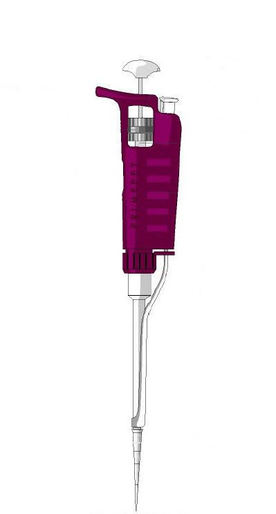 Mechanical micropipette / variable volume / with ejector 0.1 - 5000 µL | PRIMEPET® Series AccuBioTech