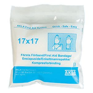 Bandage non-adherent 17 x 17 cm AKLA