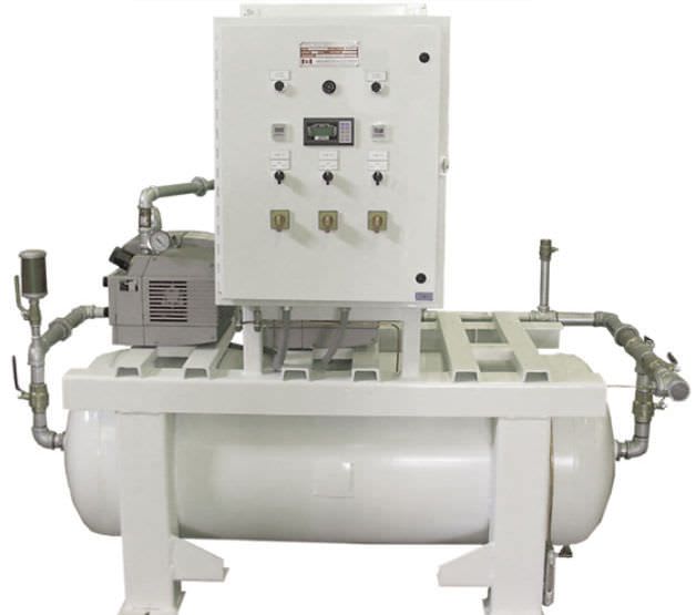 Medical vacuum system / rotary vane / oil-free UVD25x2R60-MED Air Power Products